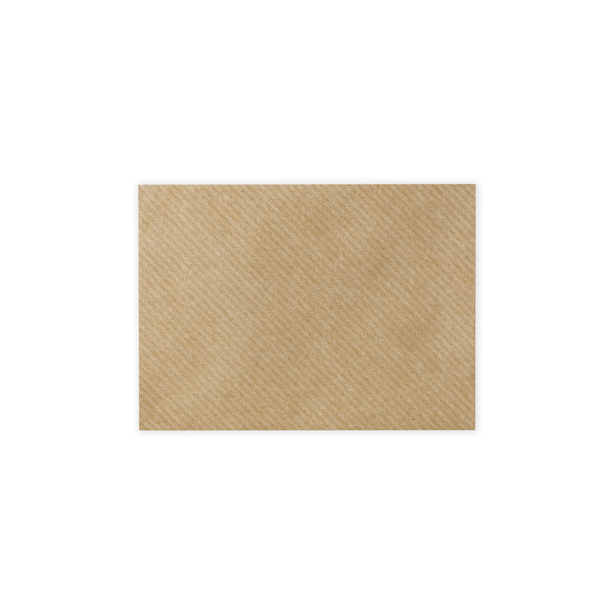 82x113mm C7 rjava rebrasta denarnica Gumirano Plain 100gsm Tkane kuverte
