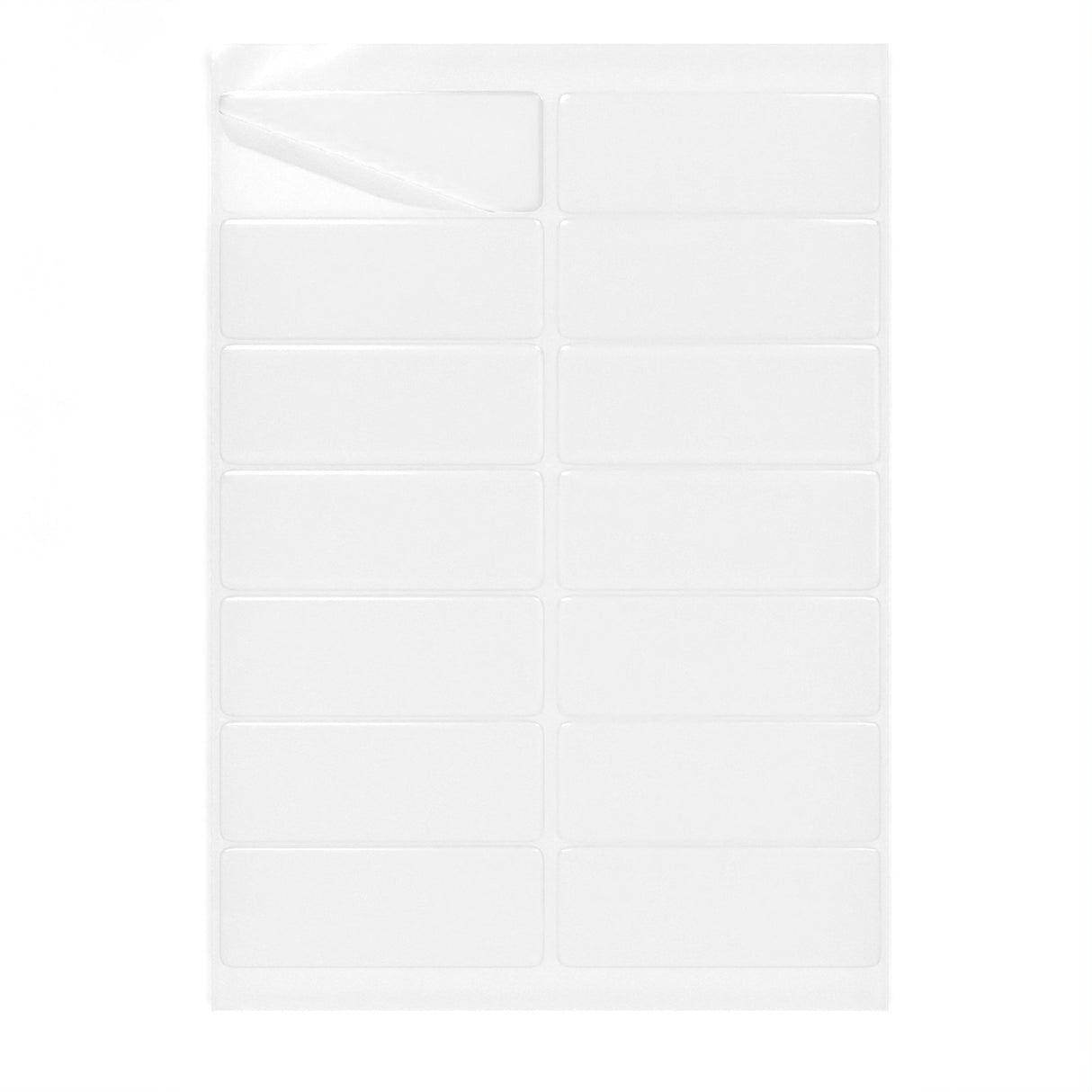 Pravokotne samolepilne etikete