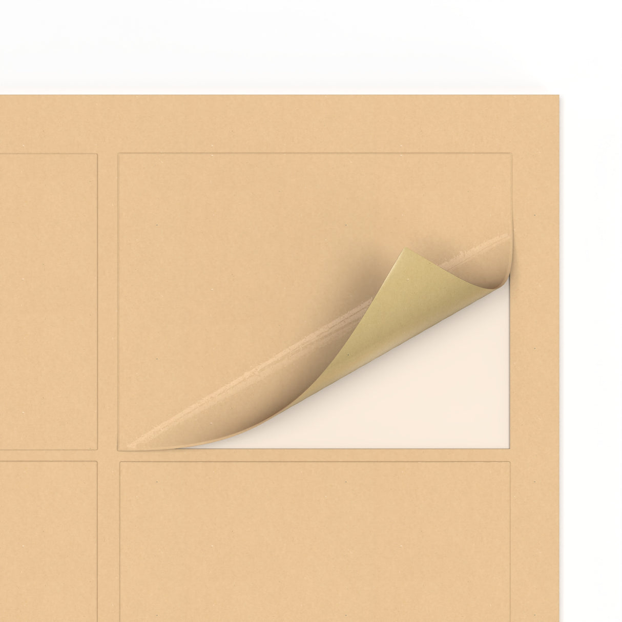 Pravokotne samolepilne etikete