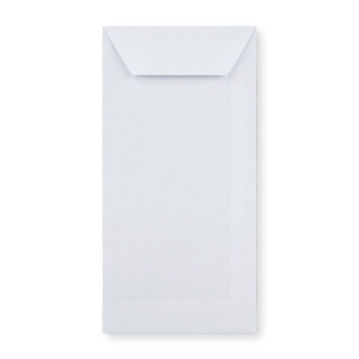 220x110mm DL White Pocket Gummed 90gsm Opaque Wove Envelopes