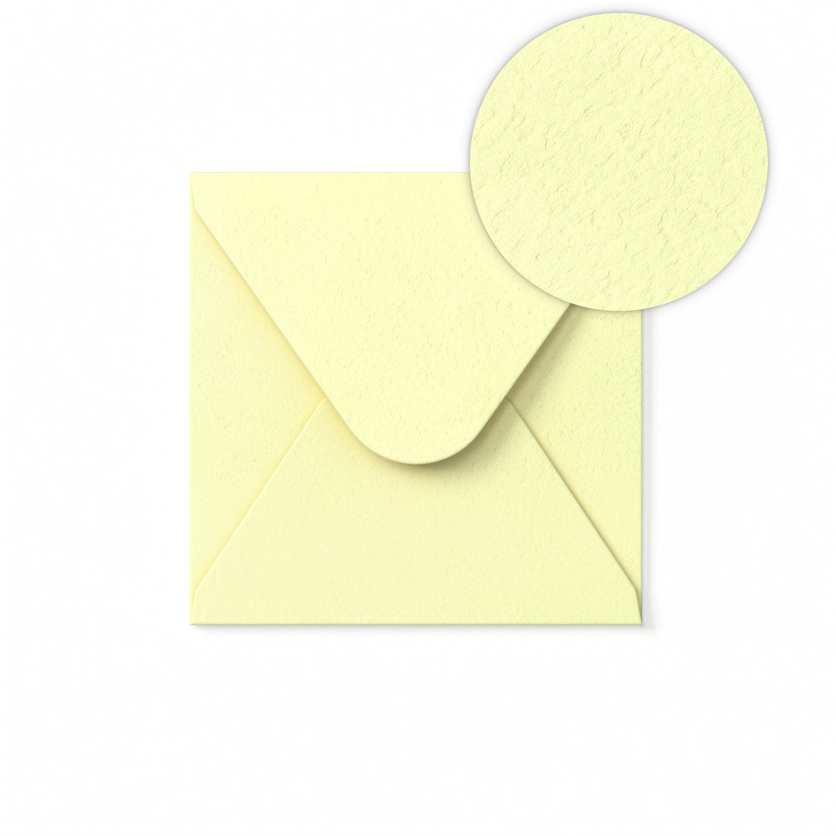 Slonokoščena kuverta s kladnim vzorcem 130 x 130 mm