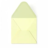 Slonokoščena kuverta s kladnim vzorcem 130 x 130 mm