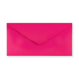 110x220mm DL FUSCHIA PINK WALLET GUMMED PLAIN 100GSM