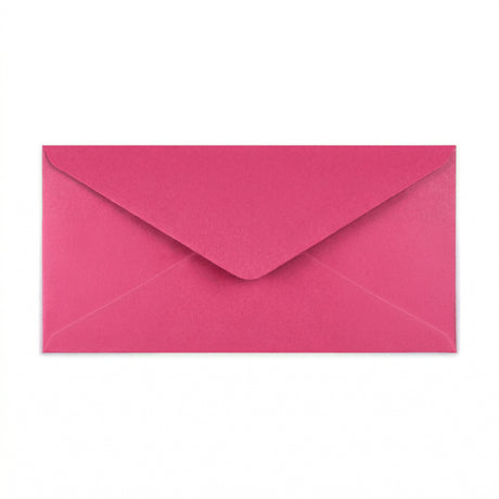 110x220mm DL FUSCHIA PINK WALLET GUMMED PLAIN 100GSM