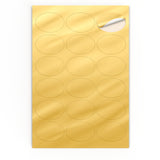 Ovalne samolepilne etikete