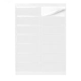 Pravokotne samolepilne etikete