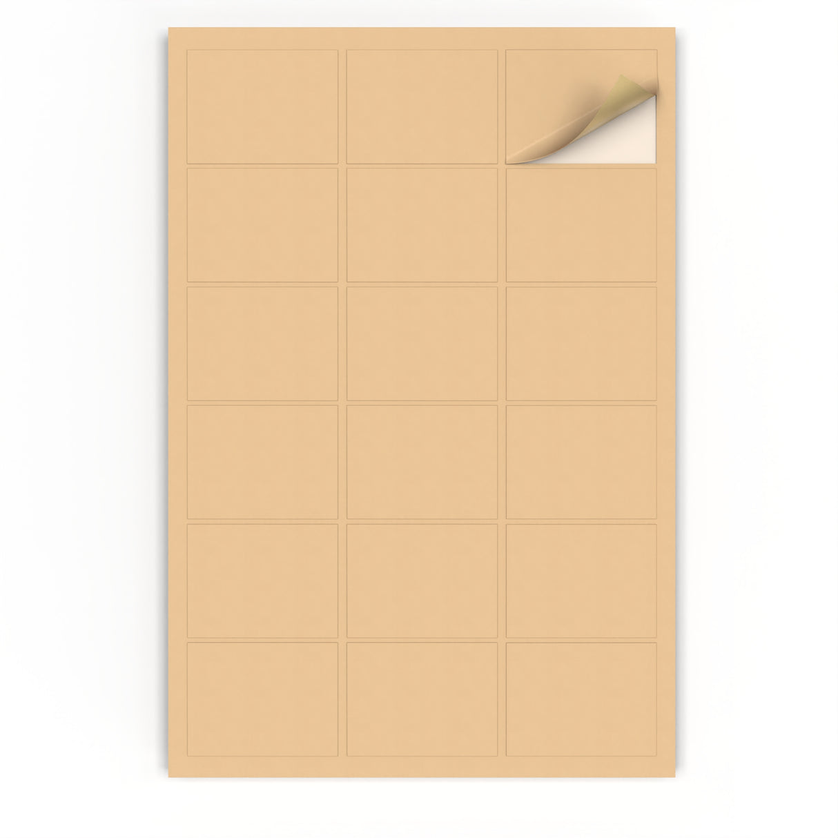 Pravokotne samolepilne etikete