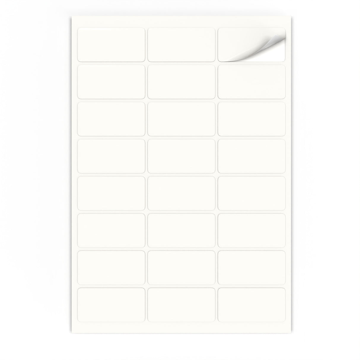 Pravokotne samolepilne etikete