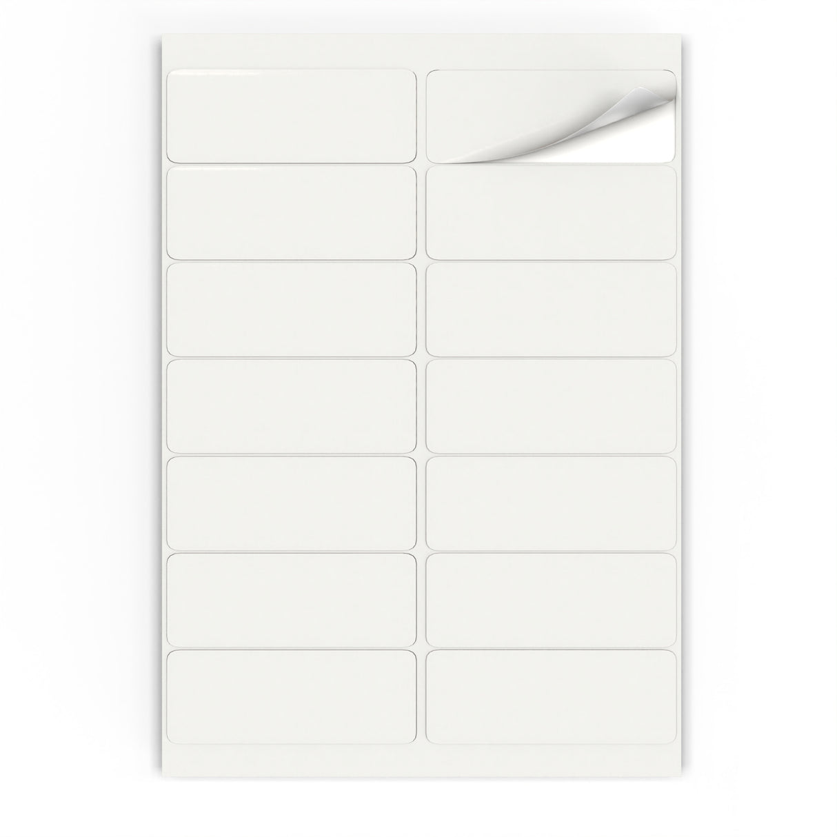 Pravokotne samolepilne etikete