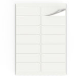 Pravokotne samolepilne etikete