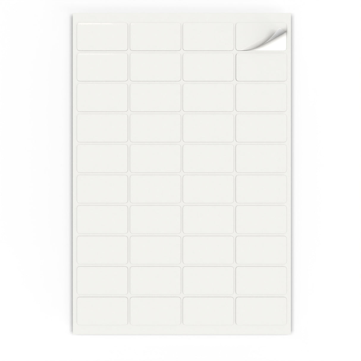 Pravokotne samolepilne etikete