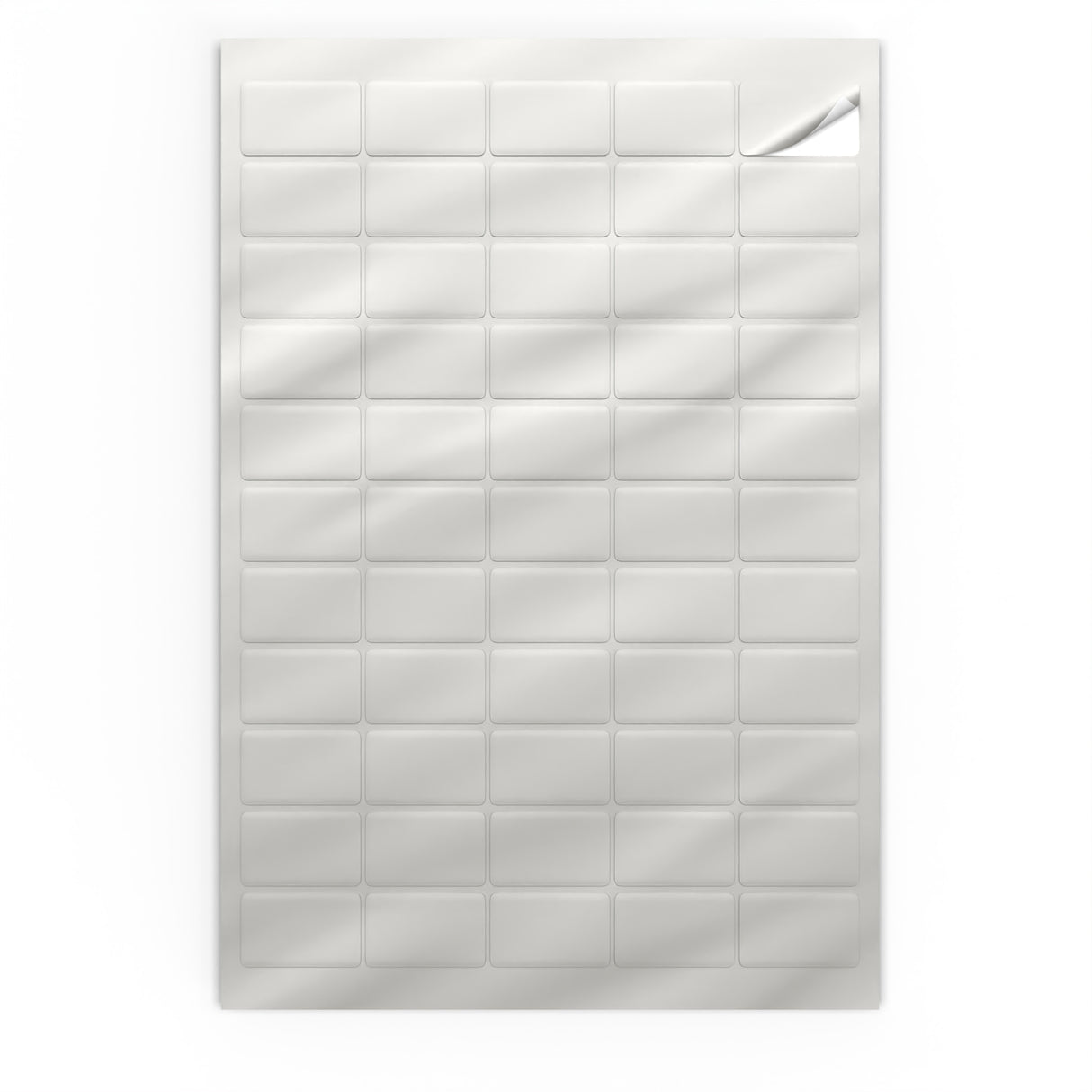 Pravokotne samolepilne etikete