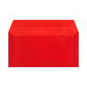 Coloured Translucent Envelopes Red 110 x 220 mm (DL)