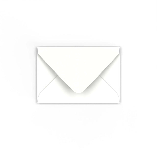 White Gummed Greeting Card Envelope (65 x 94mm)