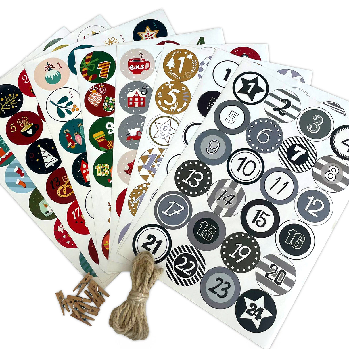 Komplet adventnega koledarja