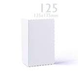 Bele kartice in ovojnice z valovitim robom – pakiranje