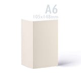 Kartice in ovojnice z laneno teksturo – pakiranje