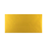 110x220mm DL kovinska zlata denarnica Gumirano Plain 100gsm tkane kuverte