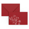 Christmas envelope Funny Christmas Dark Red 114 x 162 mm (C6)