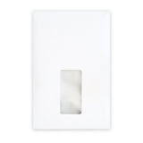 229x162x25 Bela okenska ovojnica Gusset lupina in tesnilo 120gsm Neprozorno