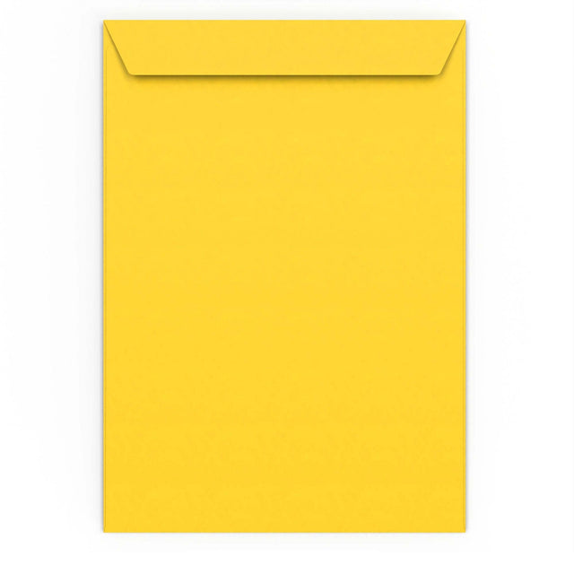 C4 Mid Yellow Peel & Seal Envelope (324 x 229mm)