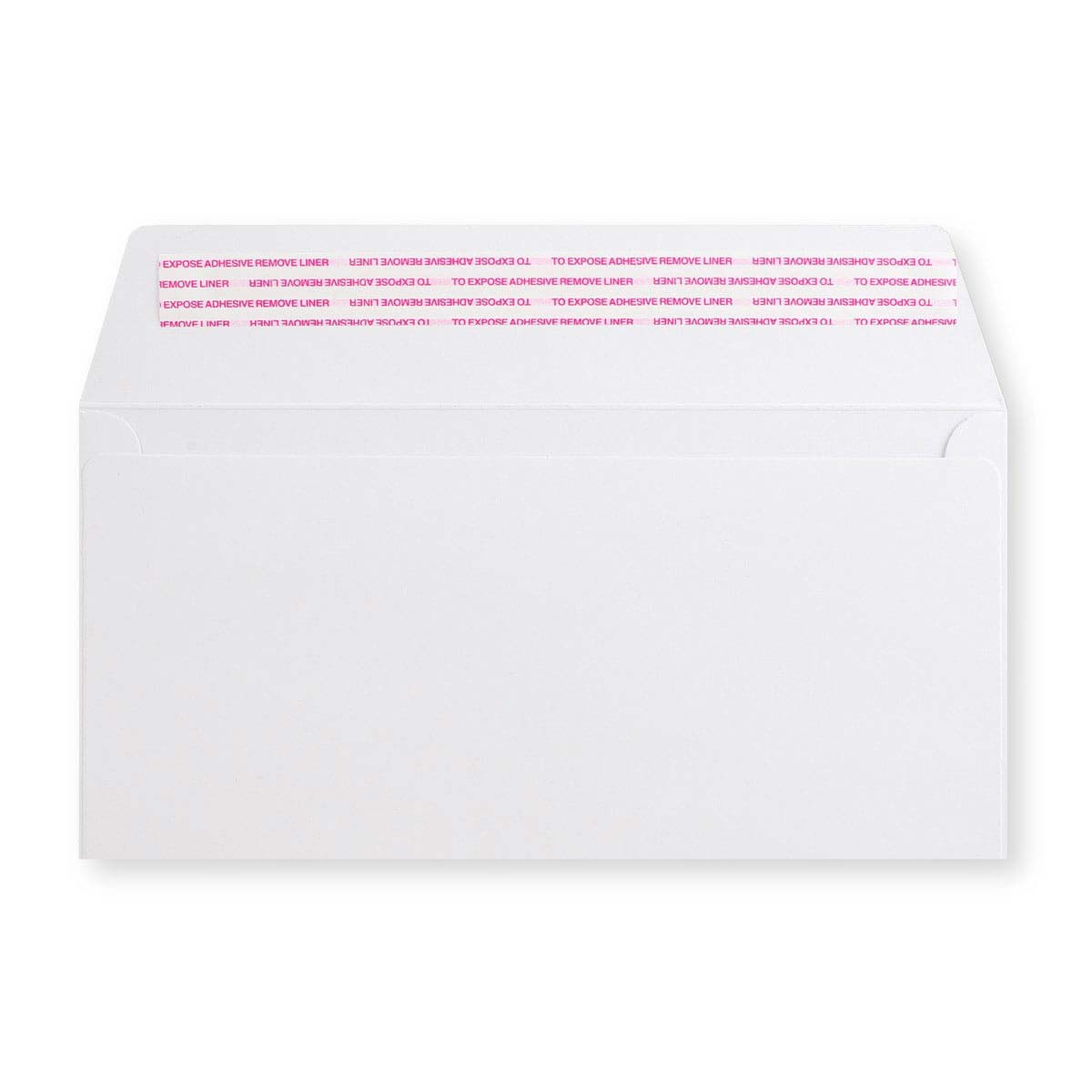 114x229mm DL+ Bela denarnica poštna marka Lahka 180gsm ovojnice za luščenje in tesnjenje