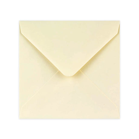 140x140mm IVORY SQUARE GUMMED 100GSM WOVE