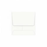 60x60mm Bela kvadratna gumirana navadna 100gsm tkana ovojnica